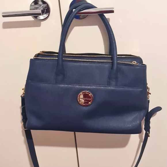 oroton navy bag